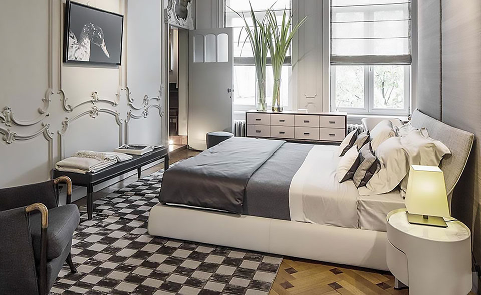 Camera da letto moderna Giorgetti