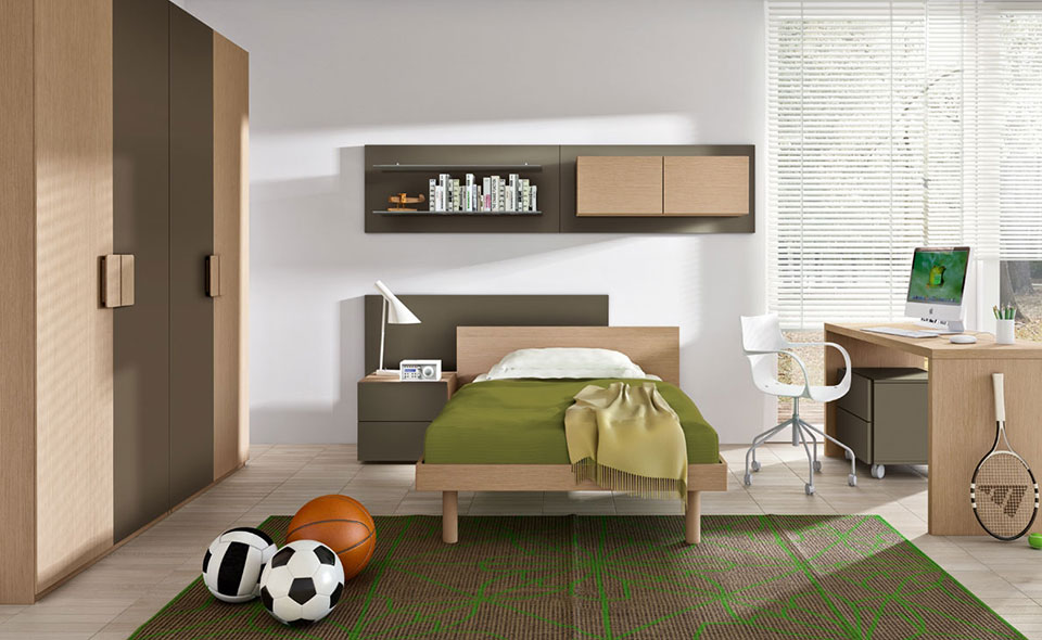 Cameretta letto singolo Granzotto