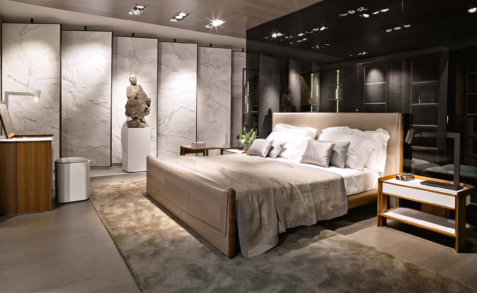 Camera da letto contemporanea Giorgetti