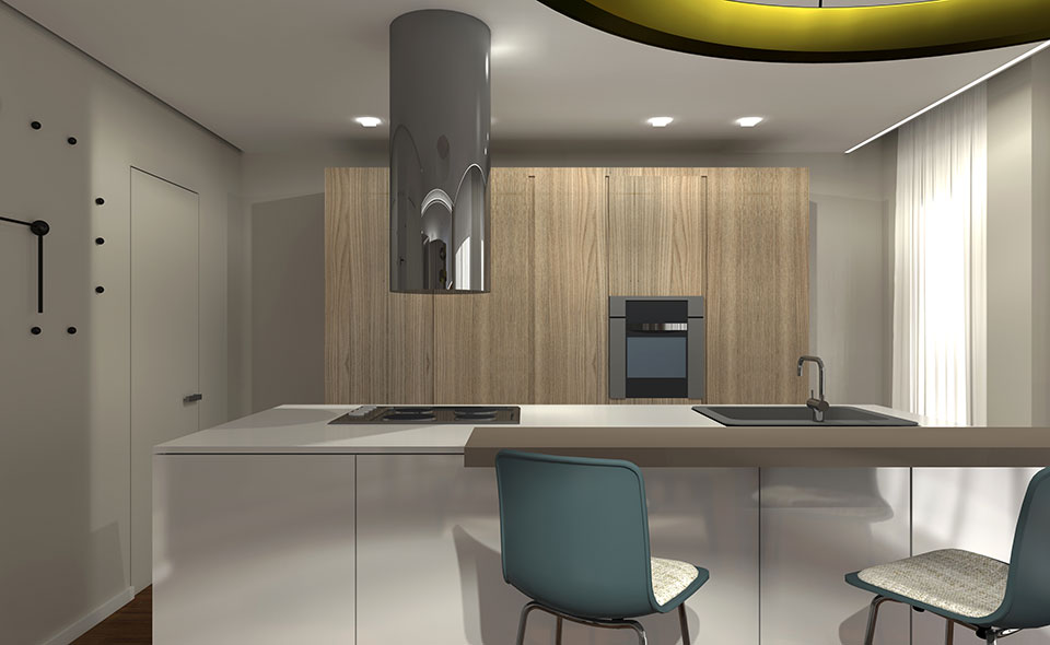 Arch. Serena Carlucci - Rendering 3D residenza privata