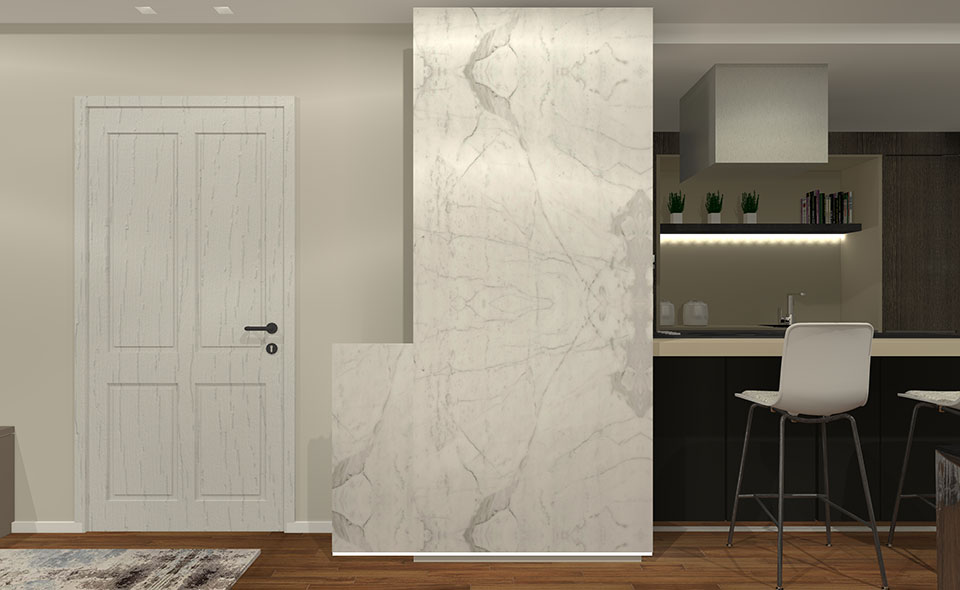 Arch. Serena Carlucci - Rendering 3D residenza privata