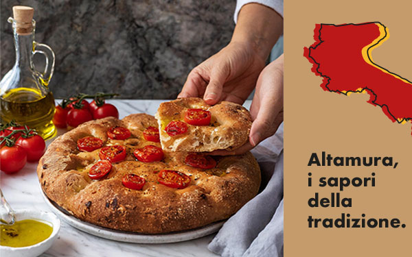 Focaccia integrale in Puglia