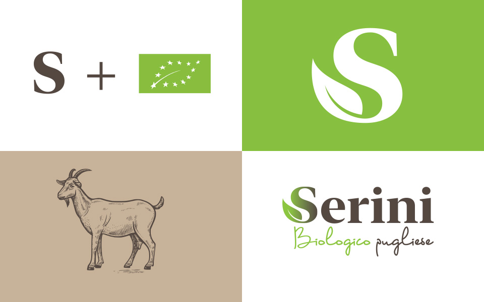 Progettazione logo Serini - Biologico pugliese