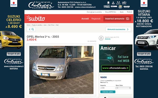 Skin Gruppo Colucci Automotors Subito.it